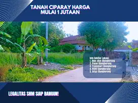 Tanah Ciparay SHM Lokasi Strategis Pinggir Jalan