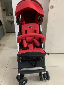 Stroller pliko compact 301 merah