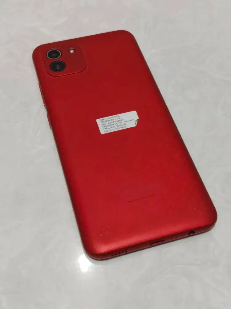 SAMSUNG A03 3/32GB SEGEL NORMAL JAYA TINGGAL PAKAI