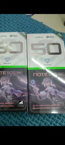 Infinix note 50S 5G plus 8/256 layar lengkung