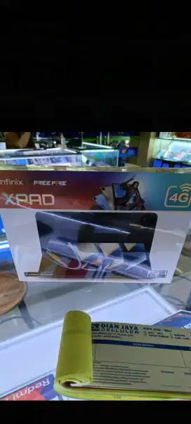 Tablet infinix XPAD 256gb LTE sinyal 4G SIM cellular + keyboard