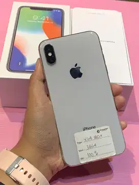 Iphone x 64gb second ibox resmi fullset