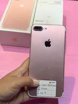 Iphone 7 plus 128gn inter regist permanen fullset