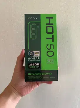 {BARU} Infinix Hot 50 5G 8/256, SEGEL Garansi Resmi, Bisa COD