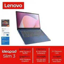 Lenovo IdeaPad Slim 3 14ABR8 Ryzen 5 5625U 16GB 512GB SSD W11 OH24