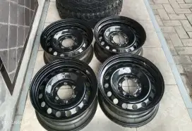 Velg kaleng r17 hilux fortuner pajero