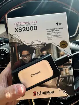 SSD portable kingston XS2000 1TB original milik pribadi kondisi 99/100