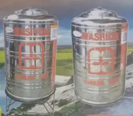 Tangki air stainless steel kapasitas 2000 liter