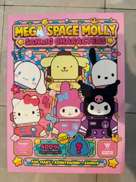 Popmart Mega Space Molly 400% SANRIO (2nd like New)