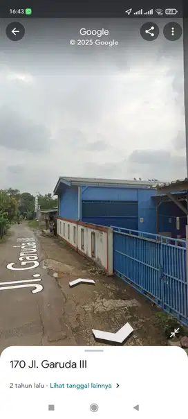 Dijual murah gudang jln gondang nempel grand wisata strategis