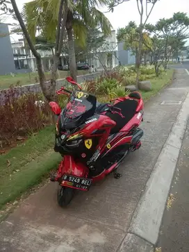 DI JUAL BU AN SENDIRI NMAX PREDATOR MERAH FERARI