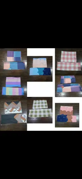 delapan pasang sarung bantal guling pl