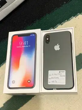 IPHONE X 256GB INTER REGIST PERMANEN FULLSET