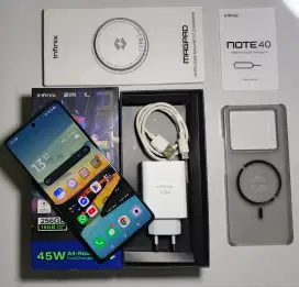 Infinix note 40 8+8/256gb,fullset nominus,nego gan.