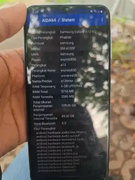 Samsung a13 ram 6/128