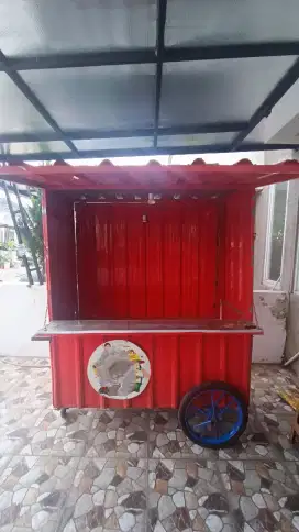 Gerobak Container 180x60 full besi
