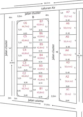 Jual rumah 2 lantai murah di lubang buaya Jakarta timur