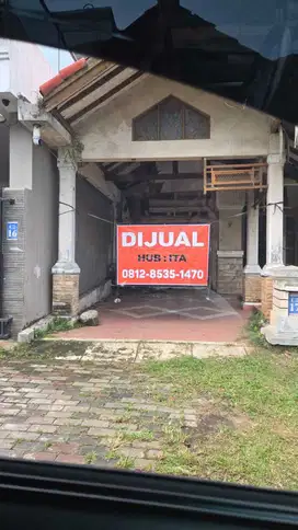 Dijual Rumah rusak di Boulevard kota wisata cibubur