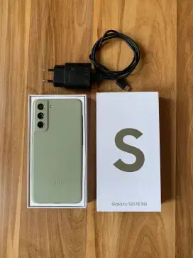 WTS Samsung Galaxy S21 FE 5G 8/256GB Fullset Mulus
Warna Olive