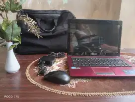 Laptop ASUS K43SD Core i3 Nvidia 610M Dual VGA RAM 8GB SSD