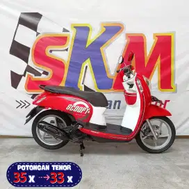 (gratis servis 3th) Honda Scoopy th 2017 cash/credit