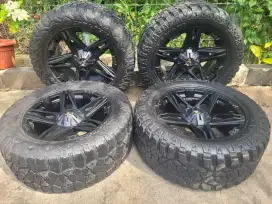 Velg Hollywood R20 pcd 5×150 paket ban MT for landcruiser VX Lexus LX