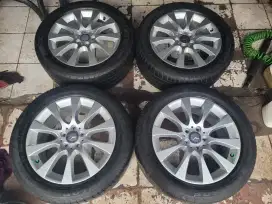 Velg Mercy ML250 R18 original mexico paket ban second 4pcs terima tt