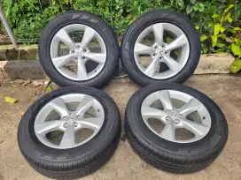 Velg Lexus Rx270 R18 original paket ban pirelli 4pcs terima tt