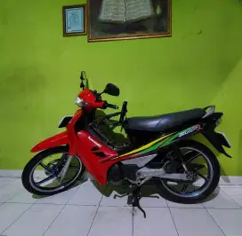 Kawasaki Bebek Blitz R Blits Merah Restorasi Jadul Antik