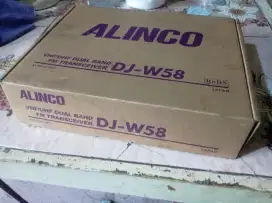 JUAL HT ALINCO DJ W58 BARU