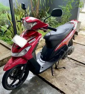 Yamaha Mio Smile 2011 Merah Pajak Hidup Siap Pakai
