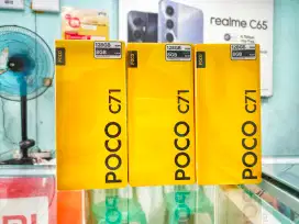 [ TERMURAH ] POCO C71 RAM 4+4/128 NEW SEGEL GARANSI RESMI