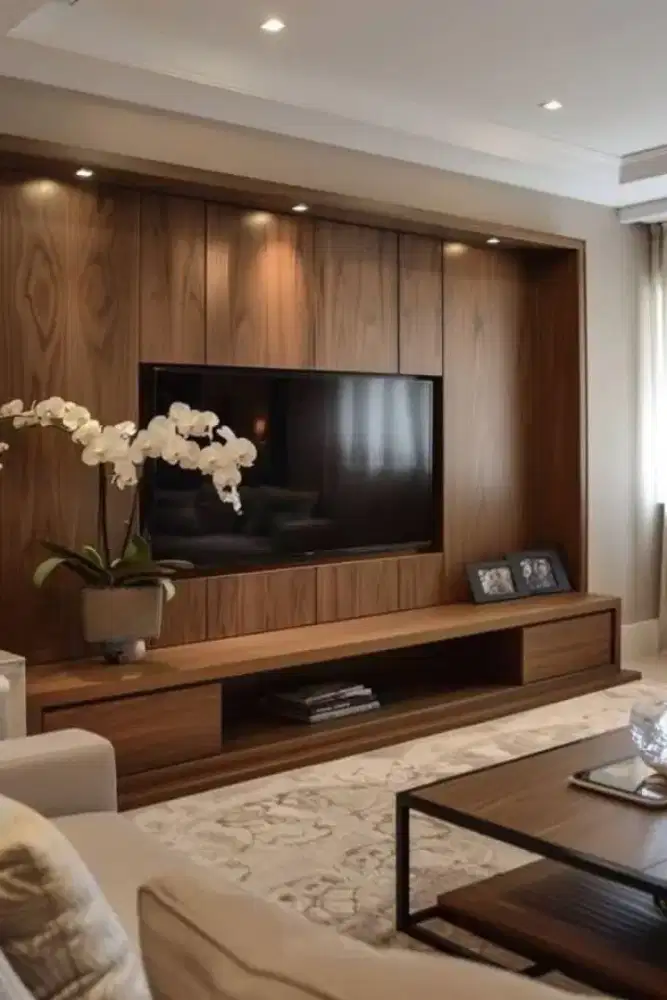 Bedrop tv kichet set interior kamar interior murah