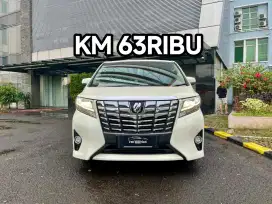 Toyota Alphard G ATPM 2015 AT 2.5, Km 63Ribu, Pajak Panjang (Vellfire)