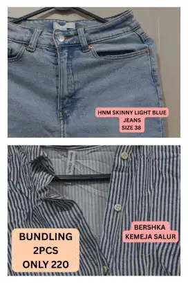 PAKET ONE SET  (kemeja dan celana)