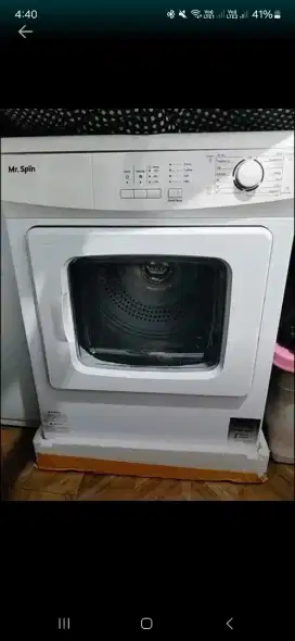 Mesin Laundry Pemgering Dryer Drayer Mr. Spin – Like New,