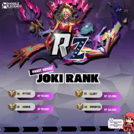 Jasa joki mobile legends