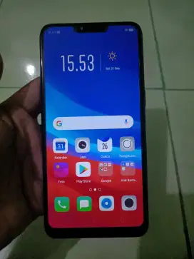 Handphone Oppo A3S ram 6gb dan 4G LTE normal semua fulset lancar aman