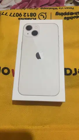 FOR SALE IPHONE 13 128 WHITE RESMI