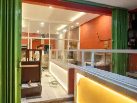 Partisi pintu aluminium kaca