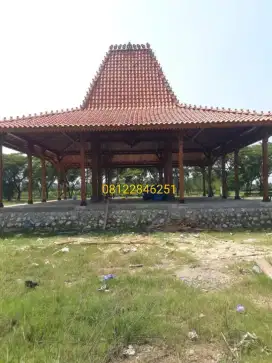 Jual Bangunan Pendopo Joglo Kayu Jati, Rumah Joglo dan Limasan Jati