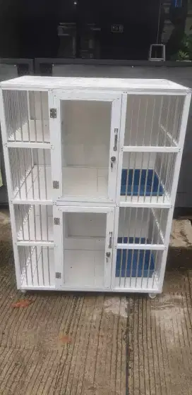 Kandang kucing alumunium