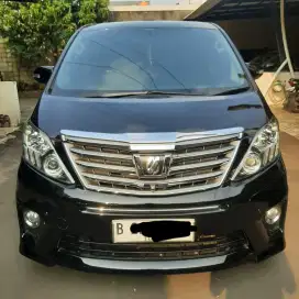 Jual alphard sc premium sound 2012 (tertinggi) low km istimewa