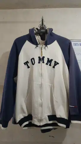 Hoodie resleting tommy Hilfiger