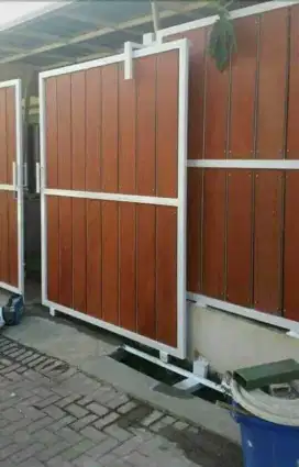 Pagar gerbang grc