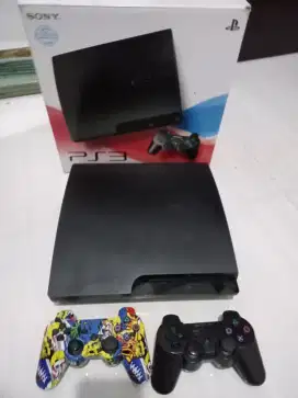 Ps 3 slim 320gb seri 30xx fullset mulus kaya baru ps3 Playstation 3