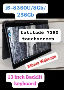 Jual Laptop Murah touchscreen flip Dell latitude 7390