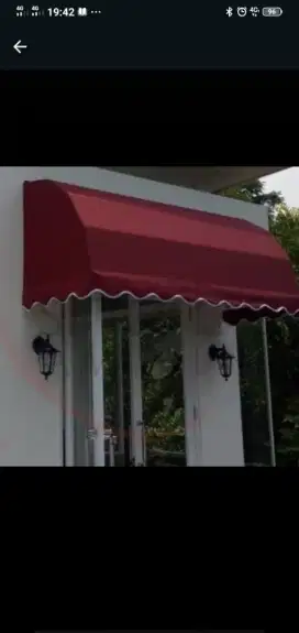 Kanopi atap kain