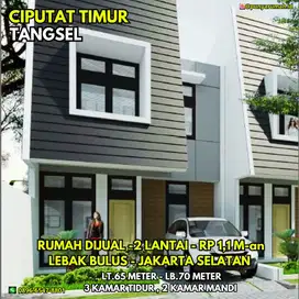 Rumah Dijual Di Ciputat Timur Dekat Ke Lebak Bulus MRT Jakarta Selatan