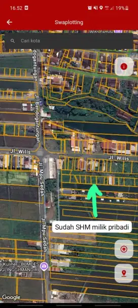 Tanah Kavling Strategis di Nglinggi Klaten Selatan